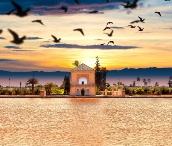 Marrakech Landmark and architecture.Scenic landscape